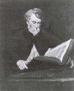 Man Reading Edouard Manet